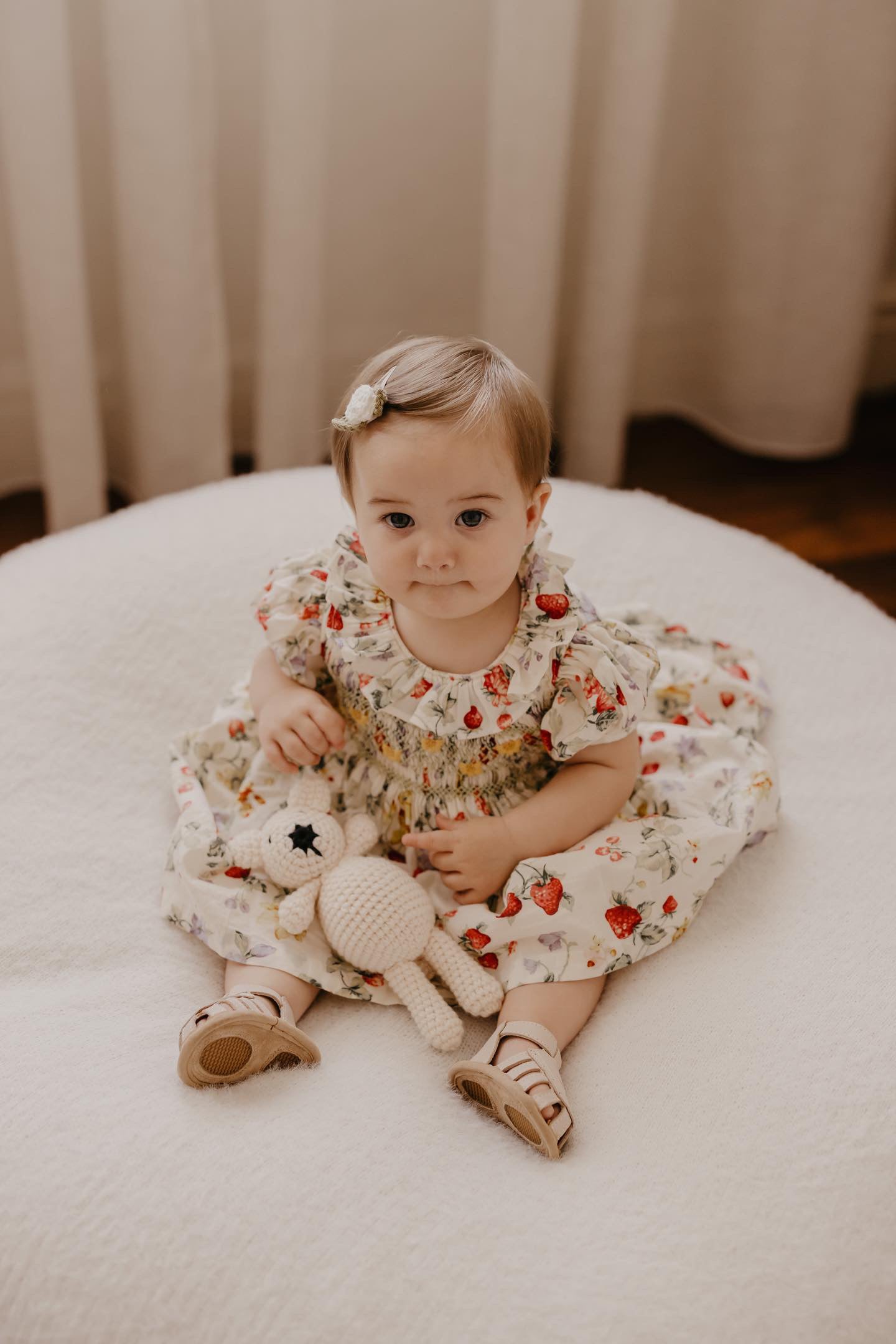 Berry Bliss Smocked Dress