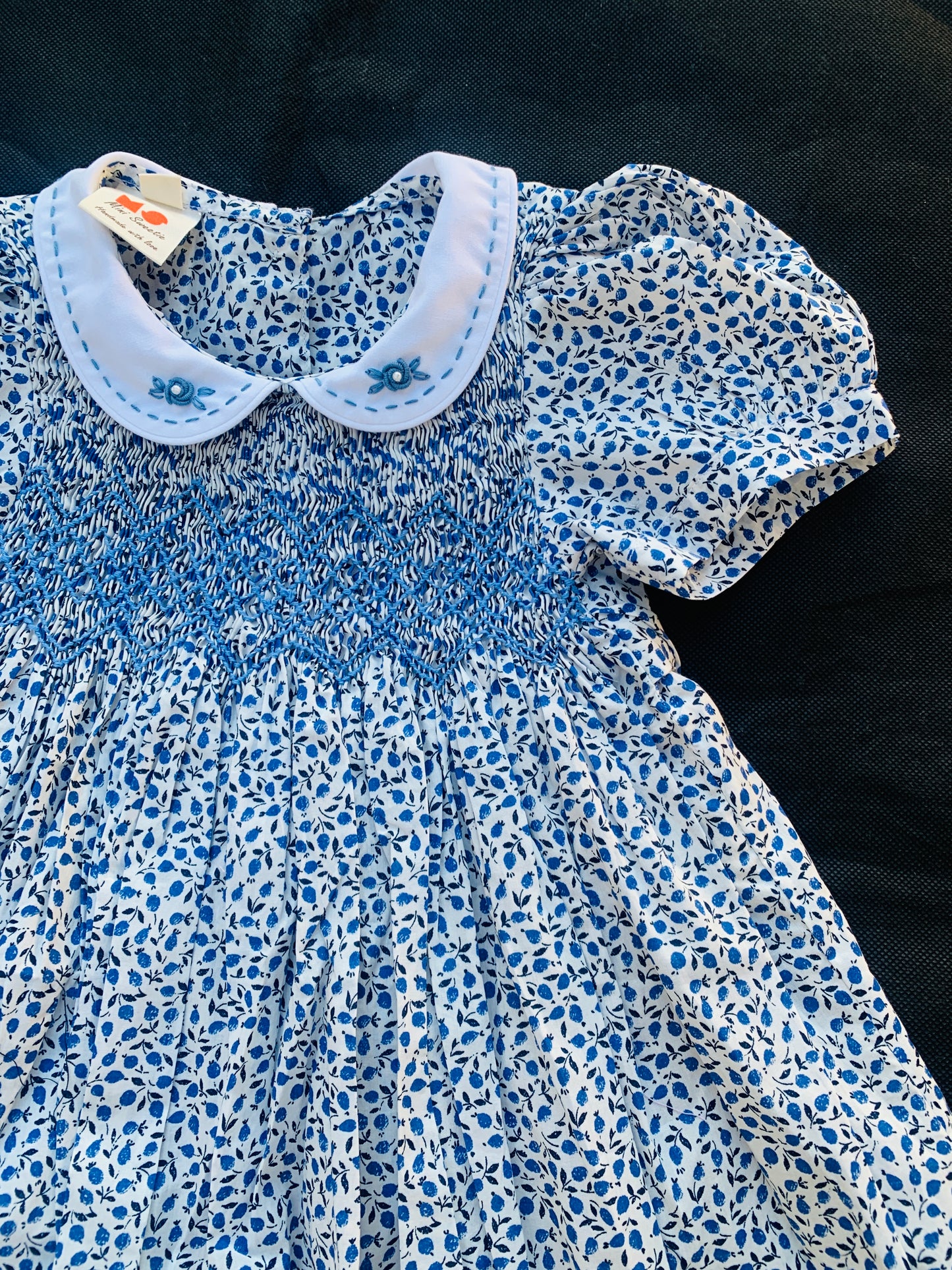 Blue Breeze Smocked Dress