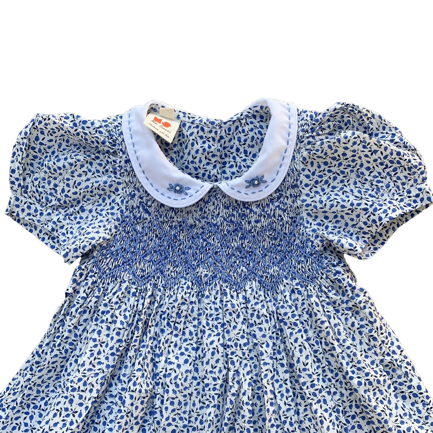 Blue Breeze Smocked Dress
