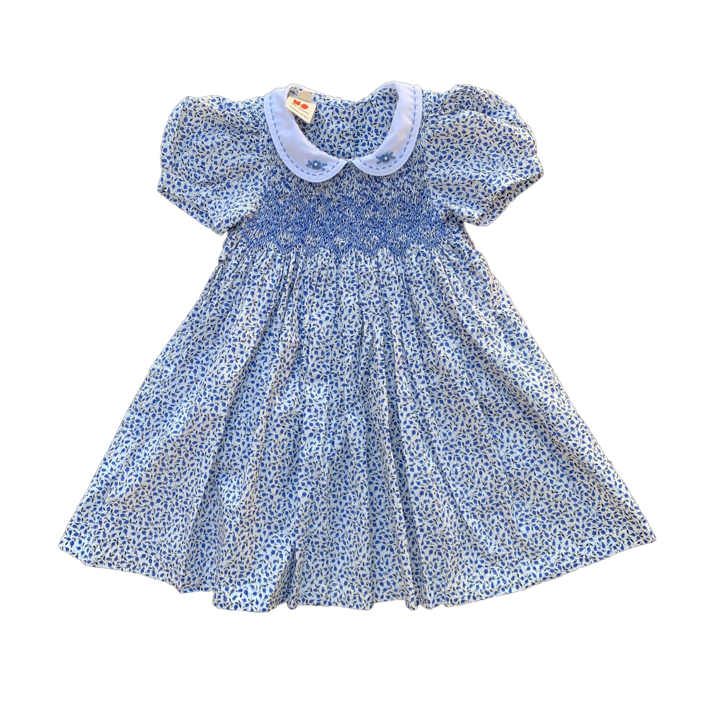 Blue Breeze Smocked Dress