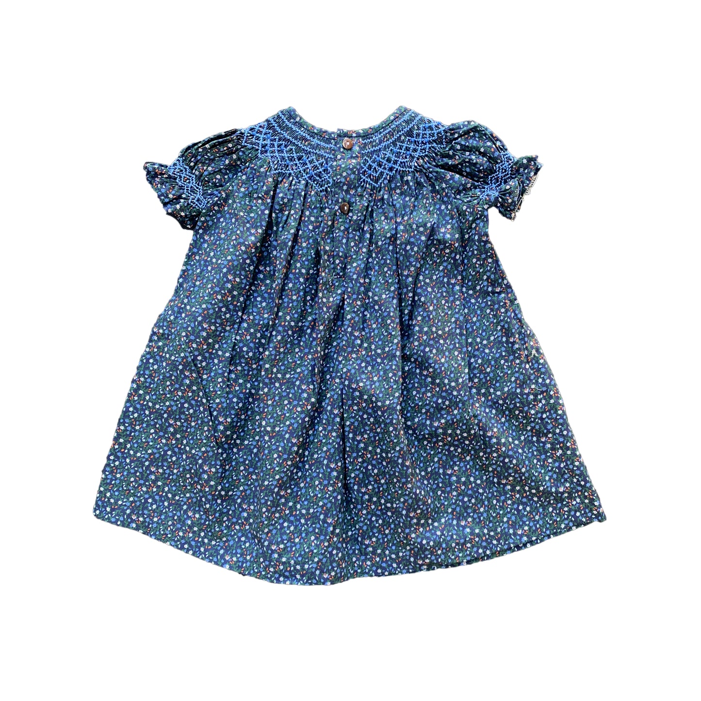 Blue Navy Blossom Dress