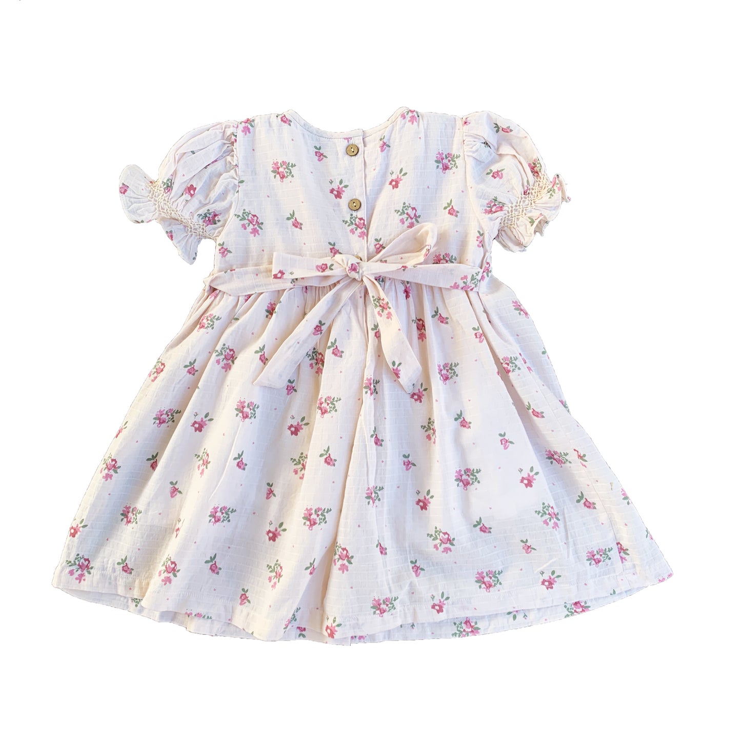 Ethereal Blossoms Smocked Dress