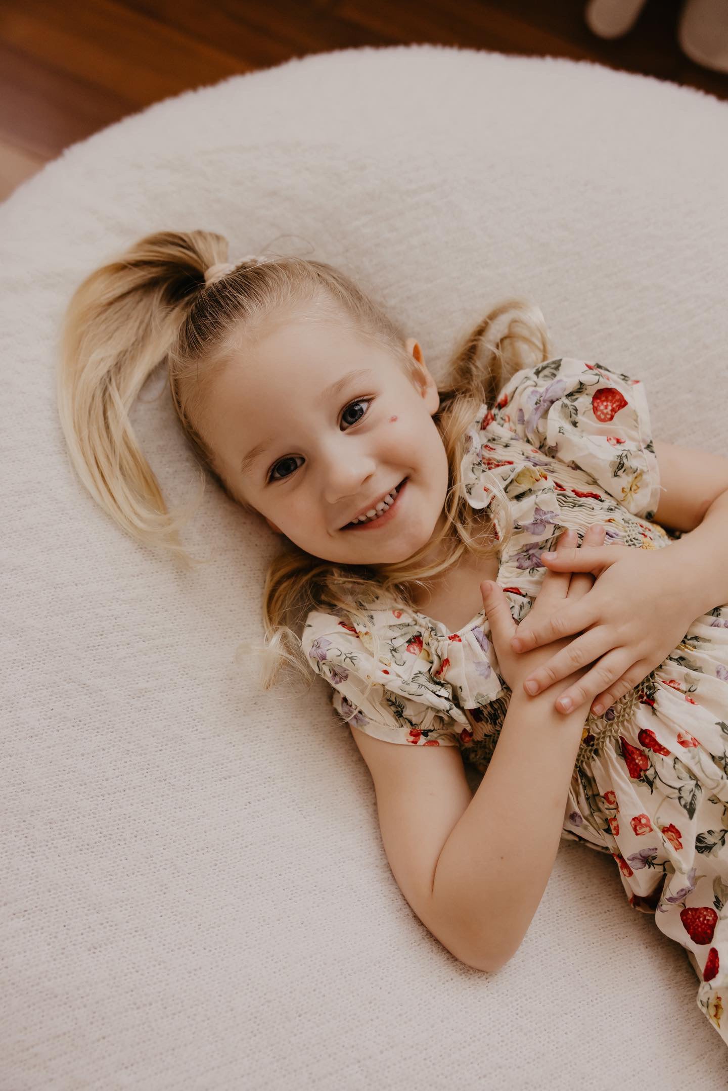 Berry Bliss Smocked Dress