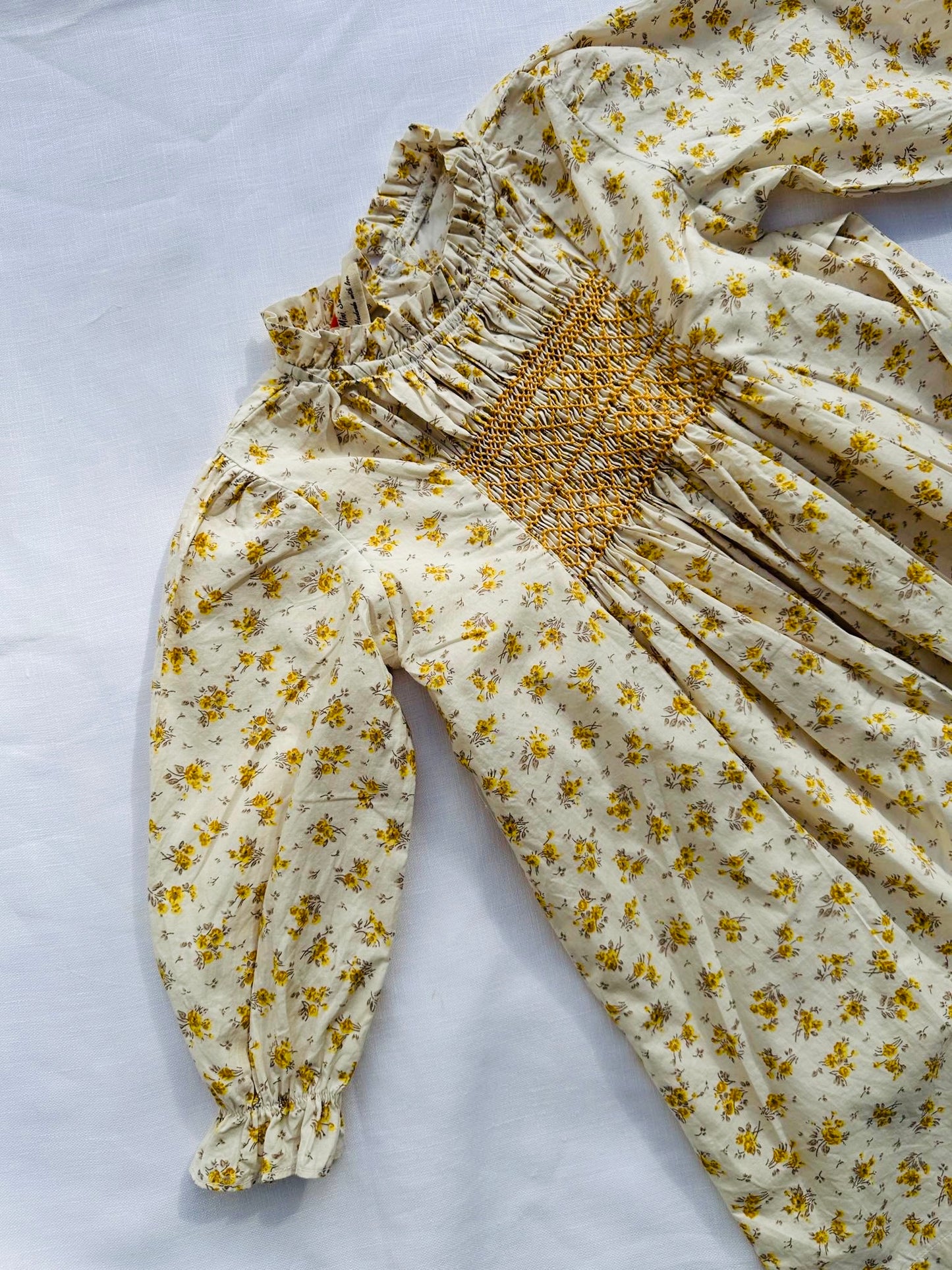 Autumn Breeze Smocked Dress