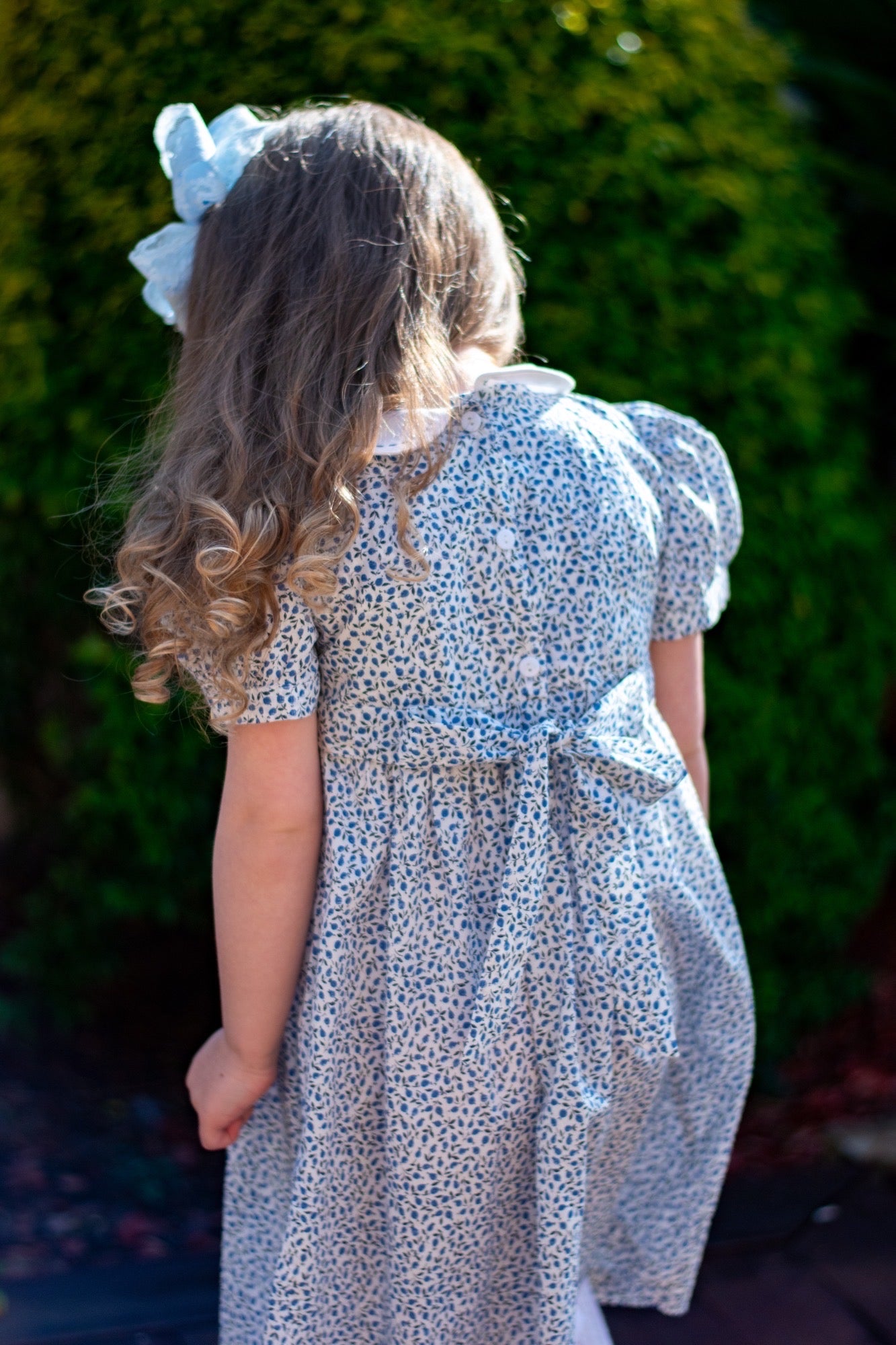 Blue Breeze Smocked Dress