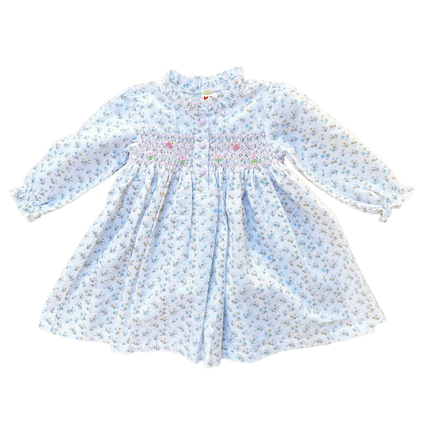 Floral Smocked Dress