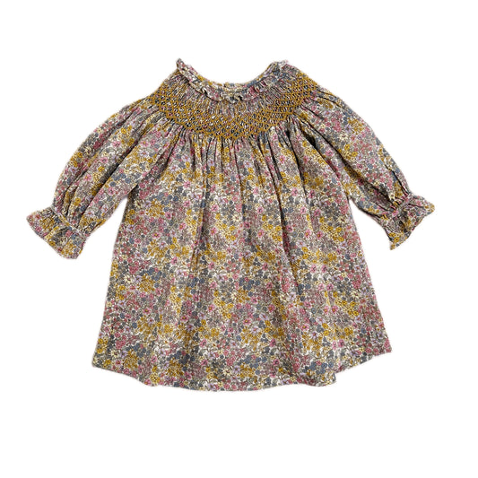 Marigold Whisper Smocked Dress