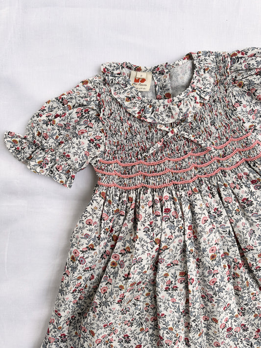 Rosalie Bloom Smocked Dress