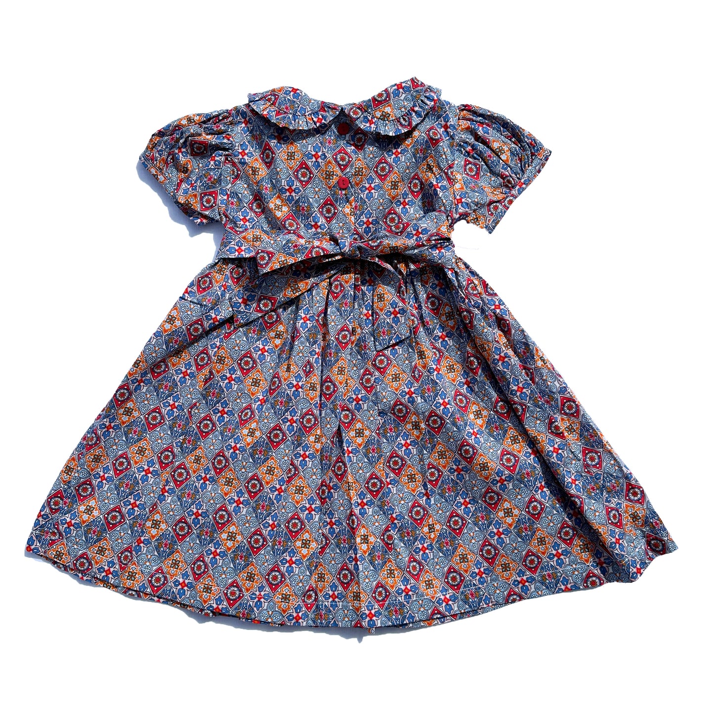Summer Carnival Smocked Dress