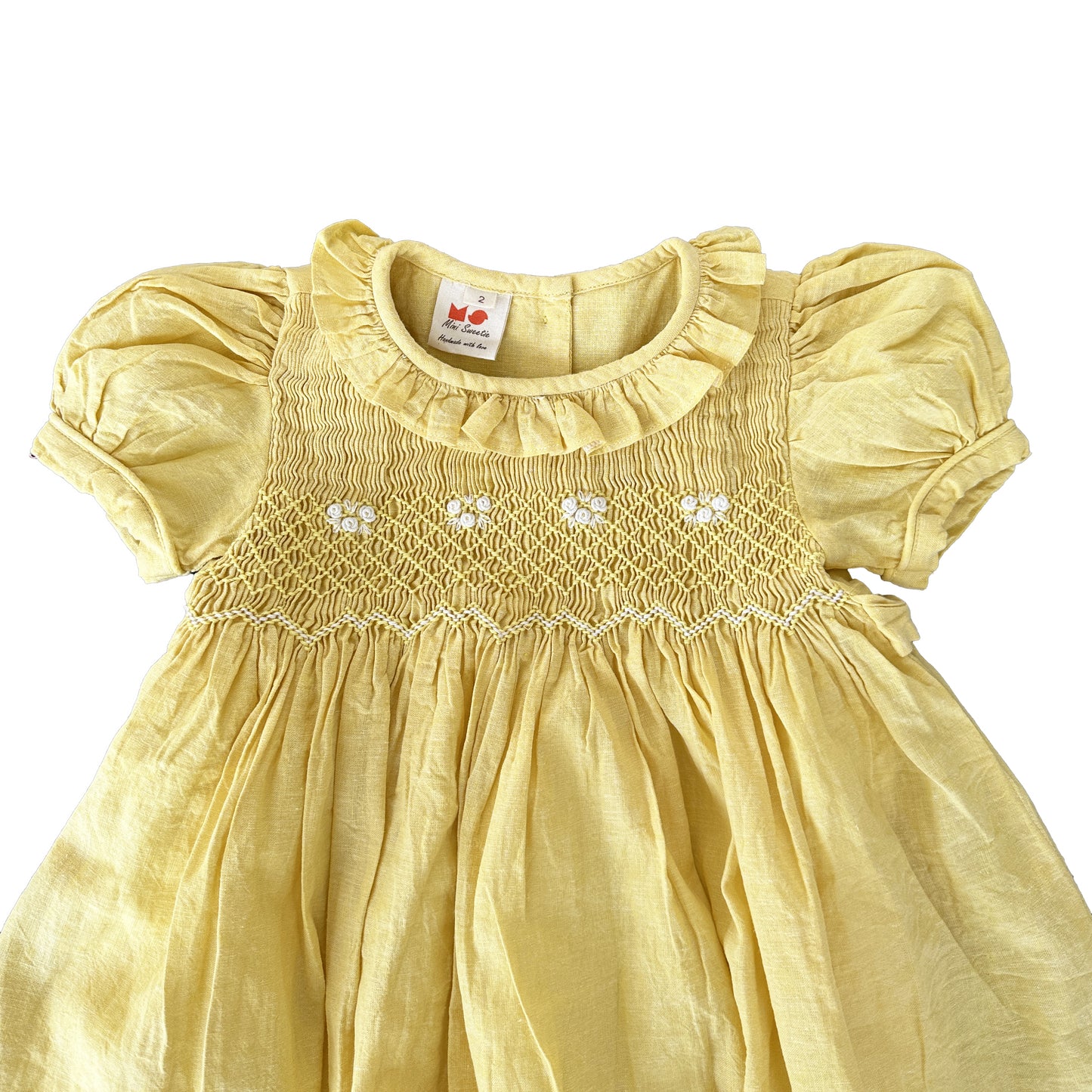 Sunflower Breeze Smocked Dress