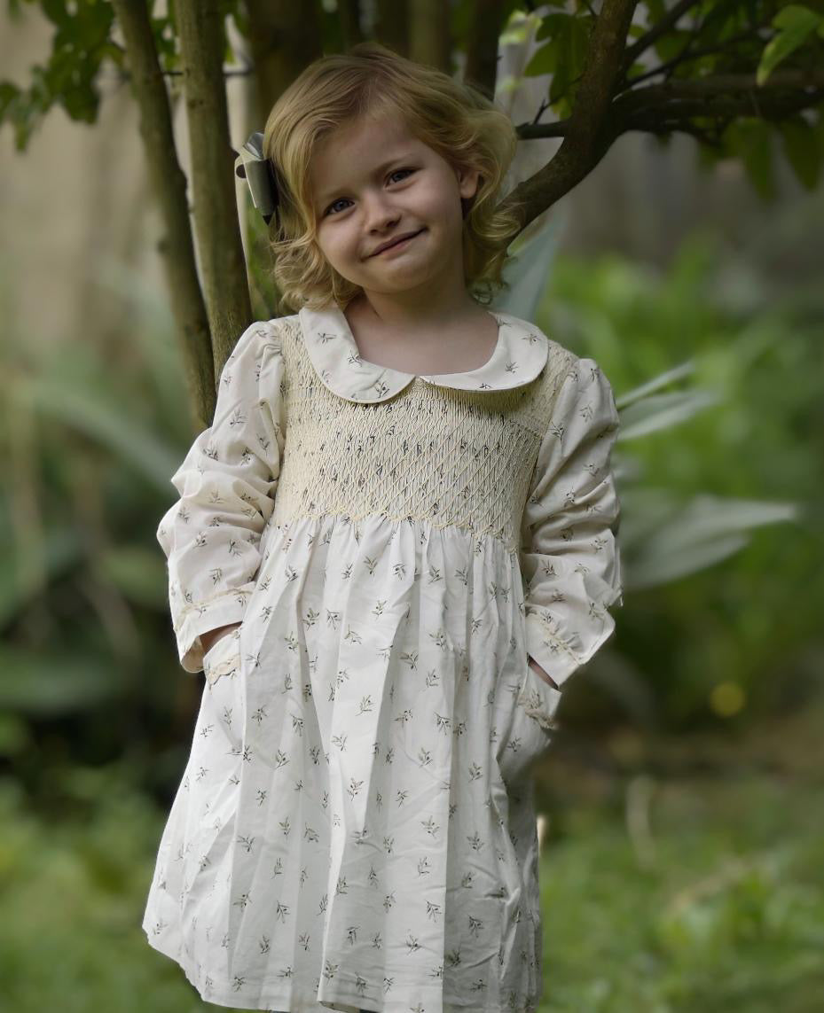 Vanilla Dream Smocked Dress