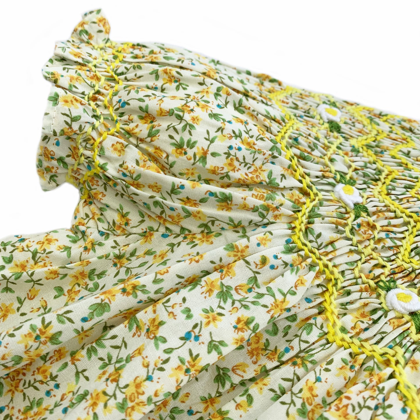 Sunshine bishop smocked dress.