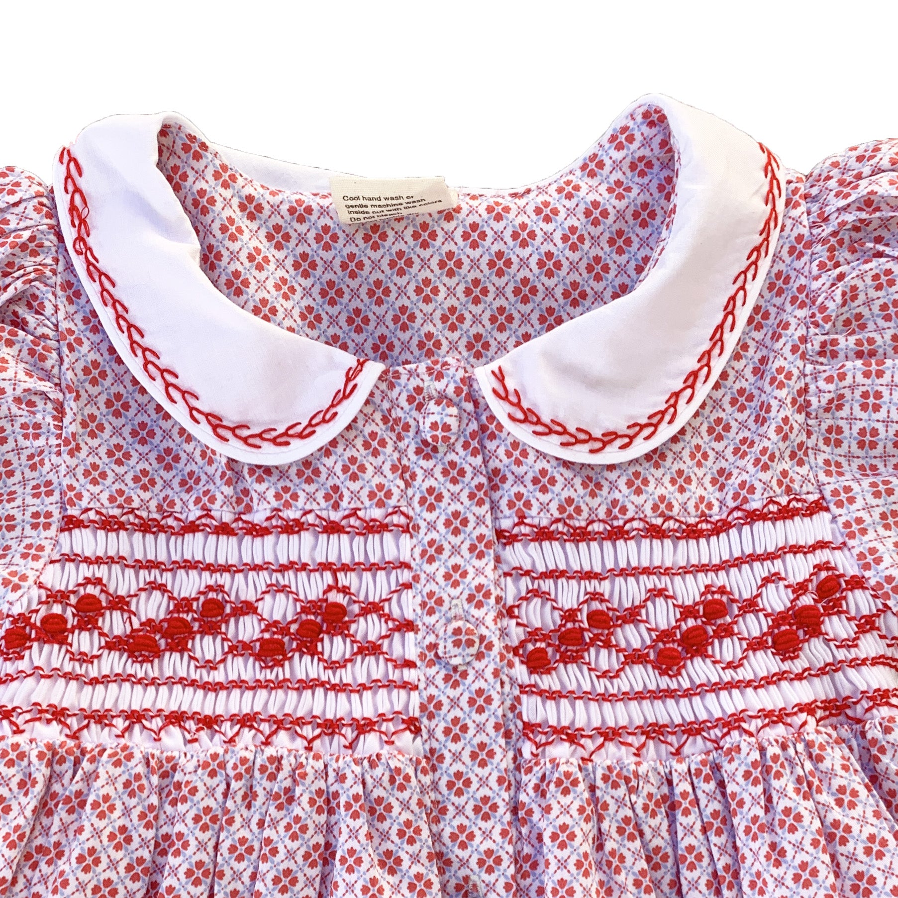 Four Leaf Clover Smocked Dress