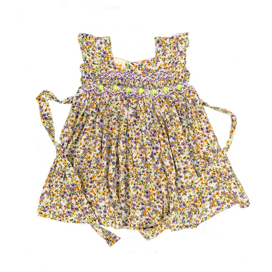 Little Floral Smocked Dress.