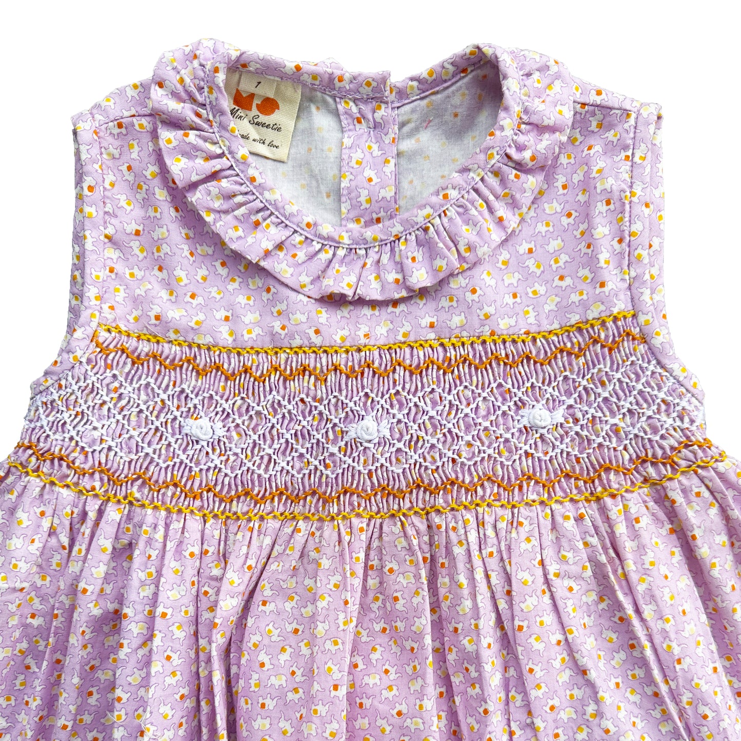 Pretty Purple Elephant Dress