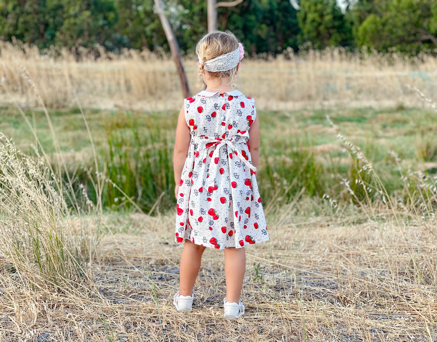 Strawberry Smocked Dress