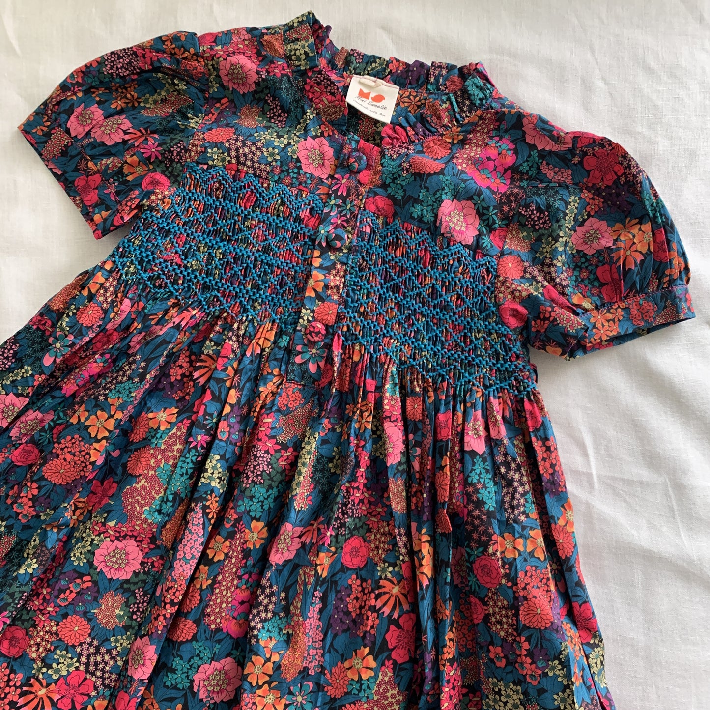 Spring Bloom Smocked Dress