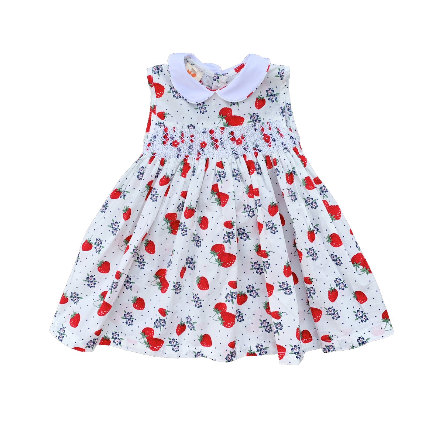 Strawberry Smocked Dress
