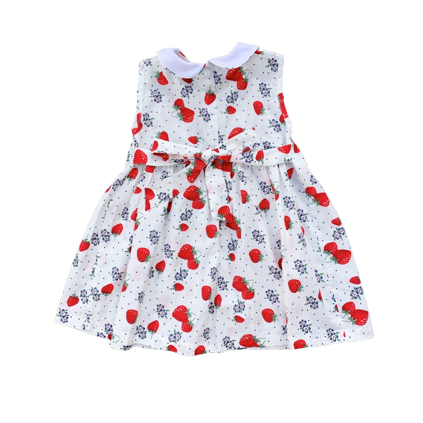 Strawberry Smocked Dress