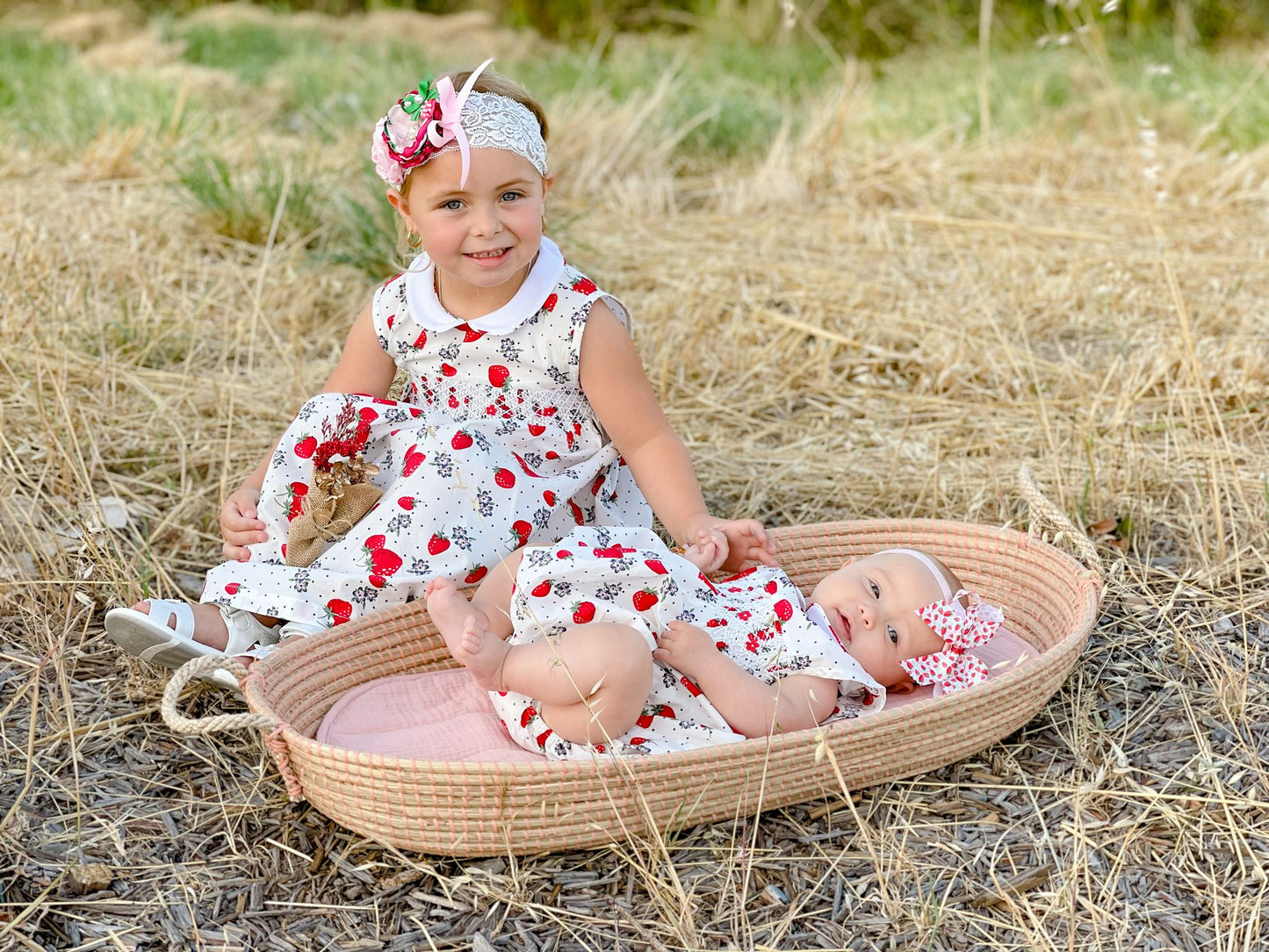 Strawberry Smocked Dress