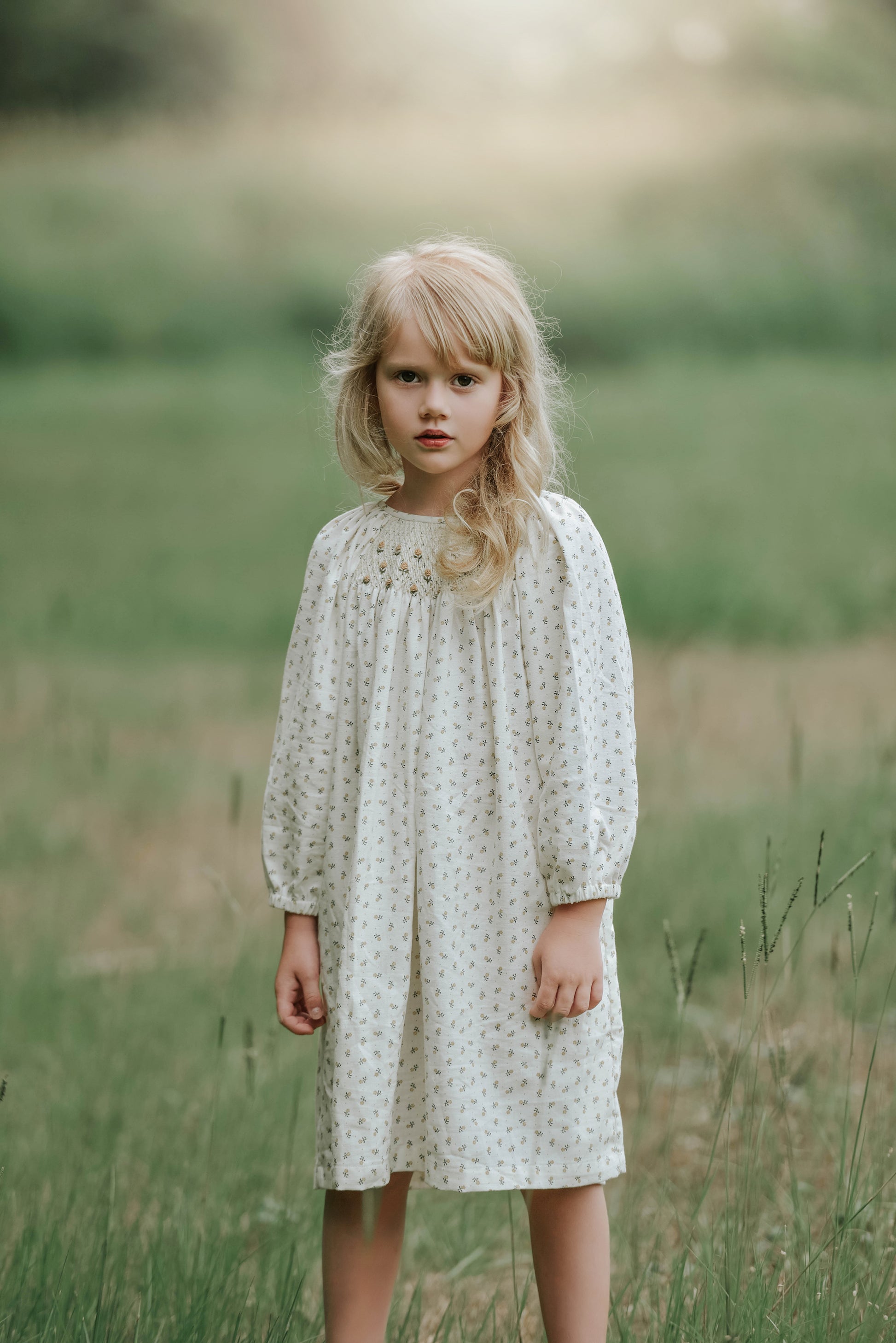 'Margareta' Smocked Dress.