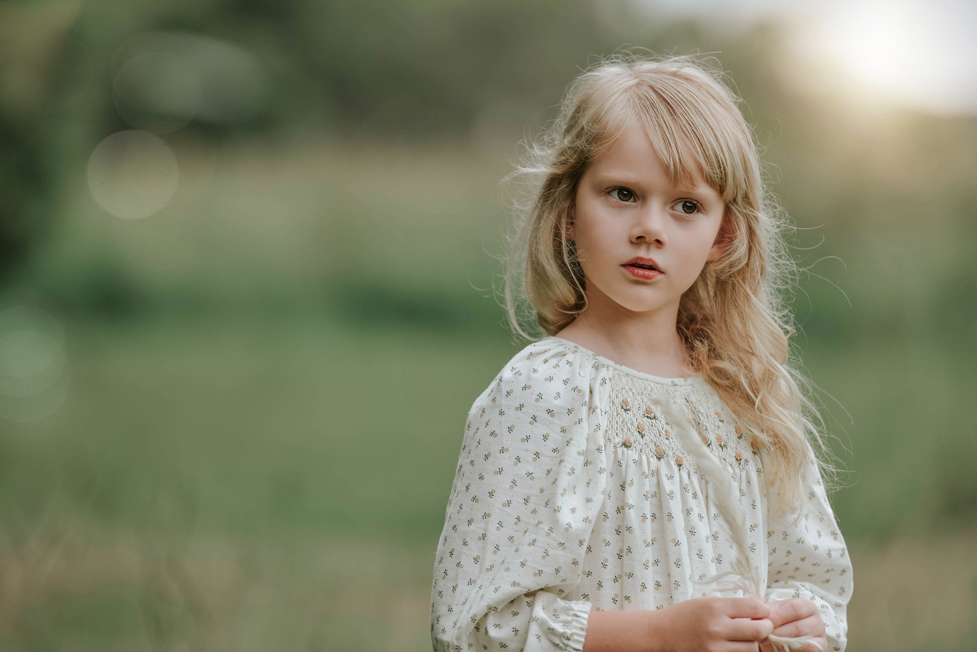 'Margareta' Smocked Dress.