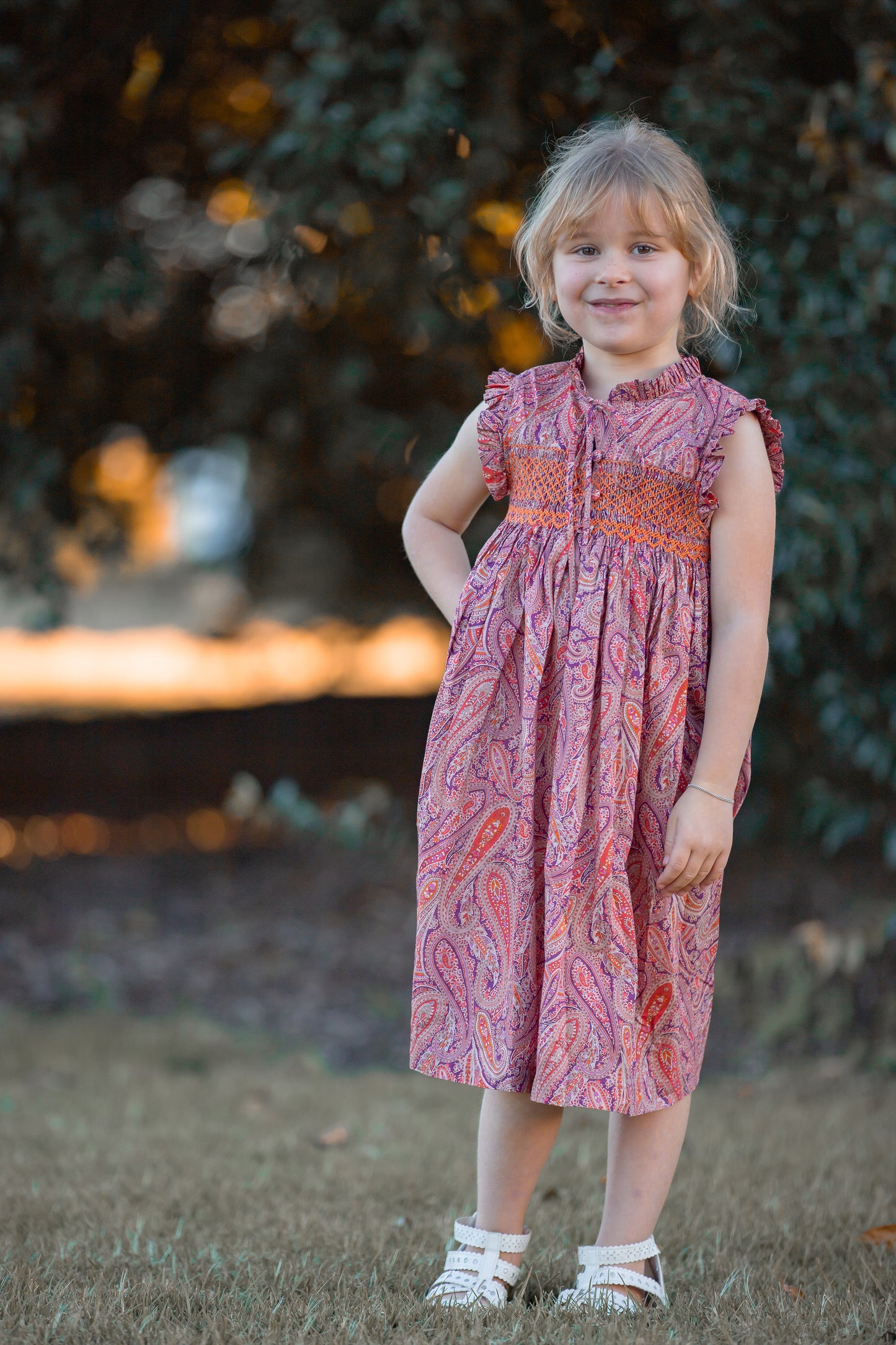 Ember Smocked Dress