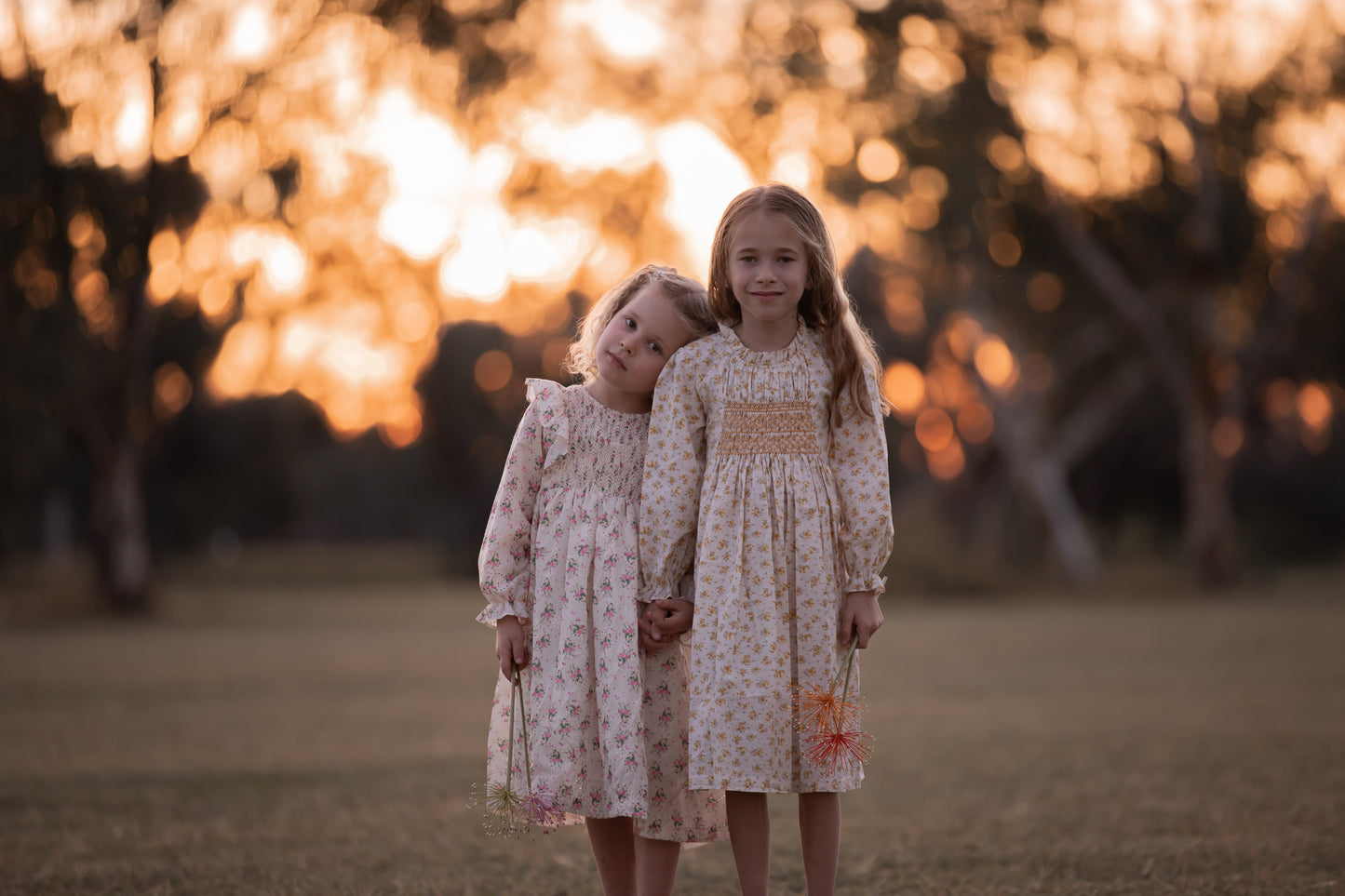 Rosy Blush Smocked Dress