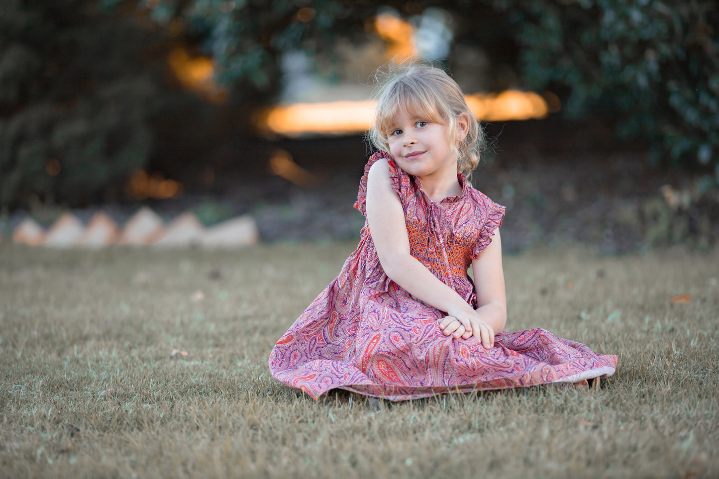 Ember Smocked Dress