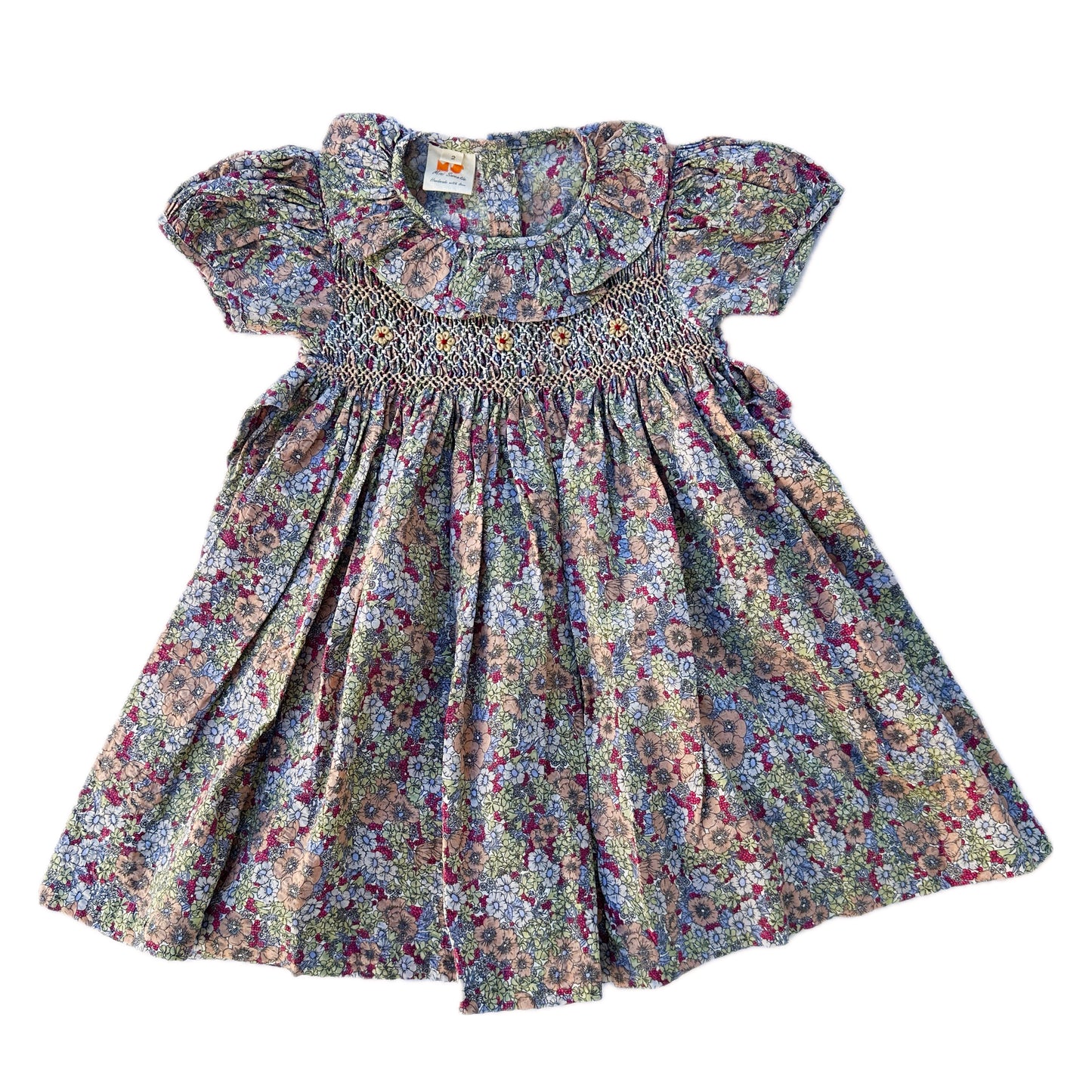 Cottage Bloom Smocked Dress