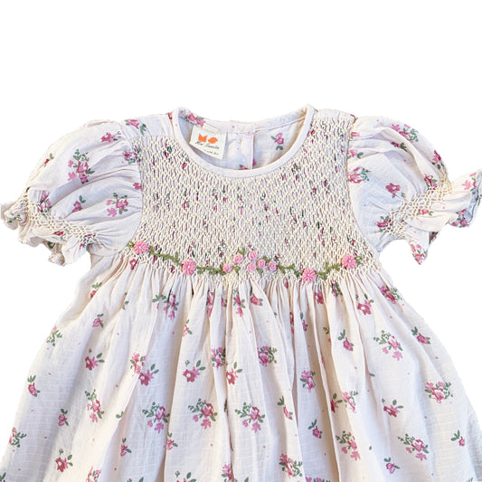 Ethereal Blossoms Smocked Dress
