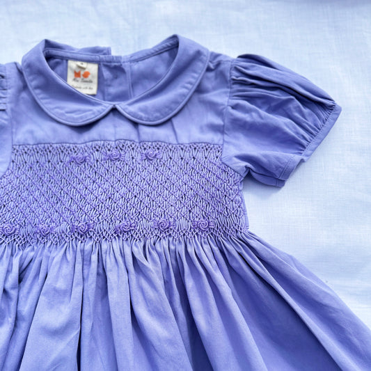 Lilac Dawn Smocked Dress