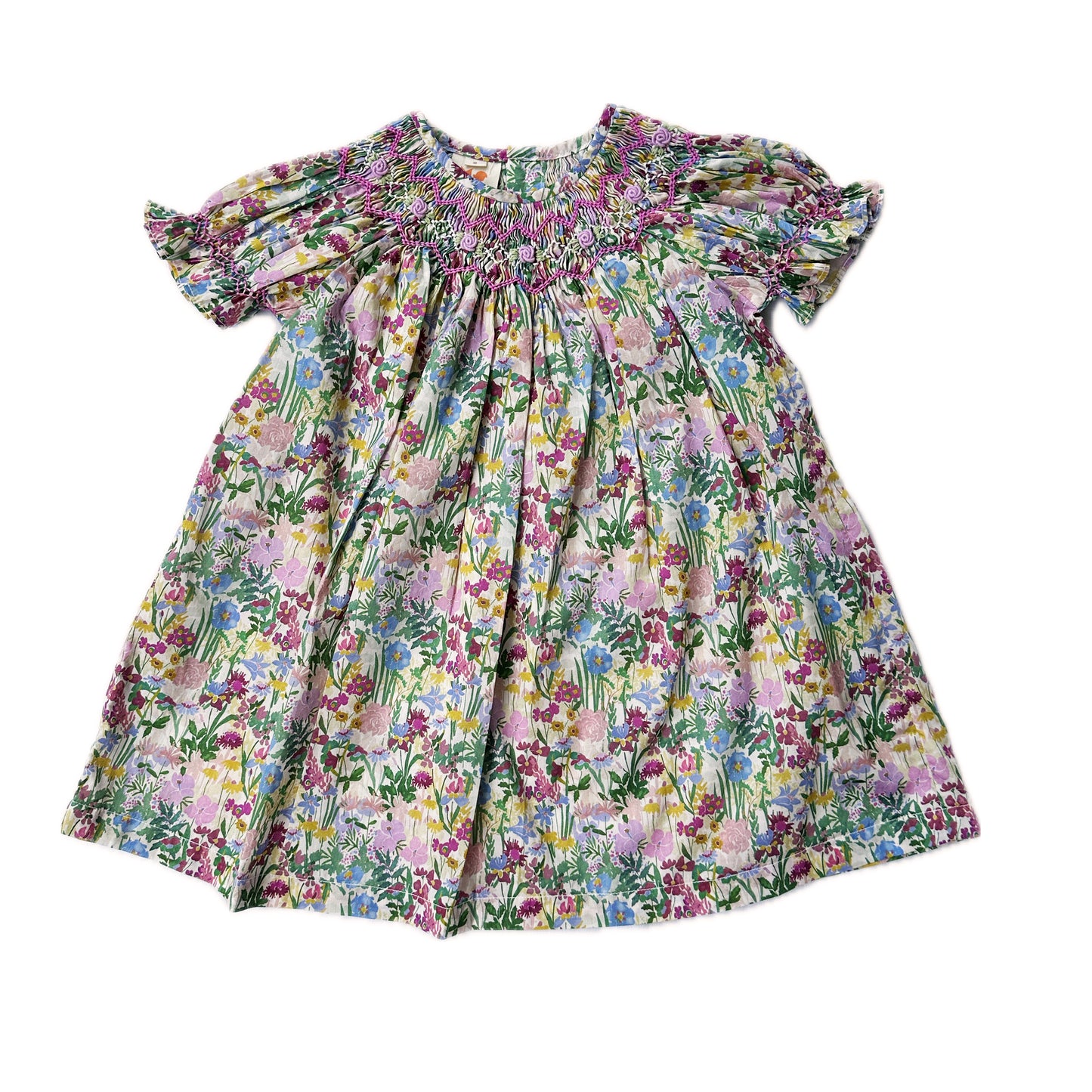 Mini Blossom Smocked Dress