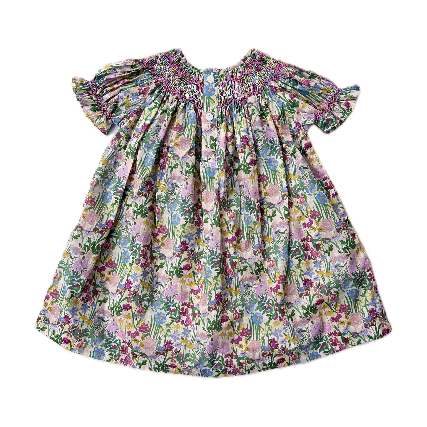 Mini Blossom Smocked Dress