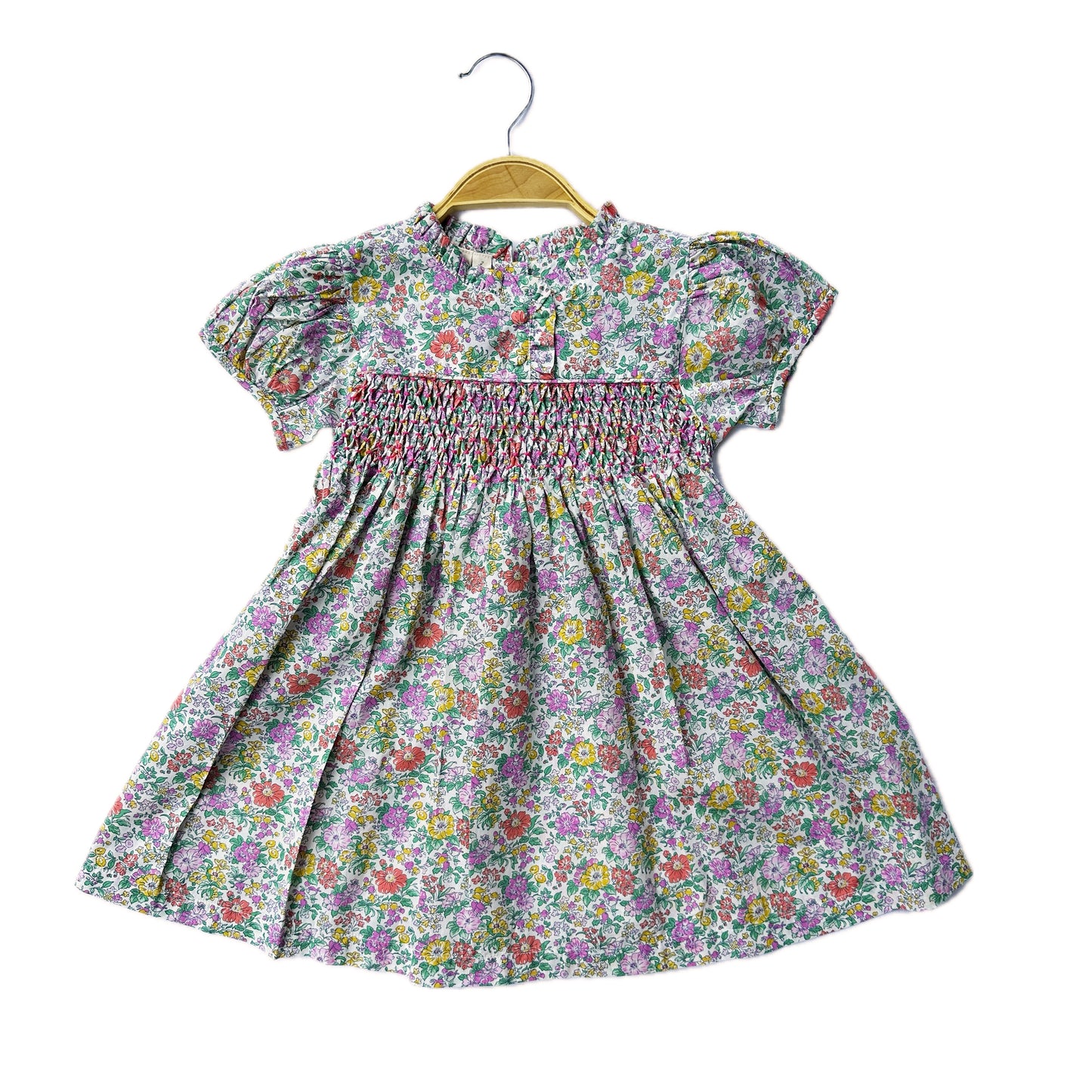 Petite Meadow Smocked Dress