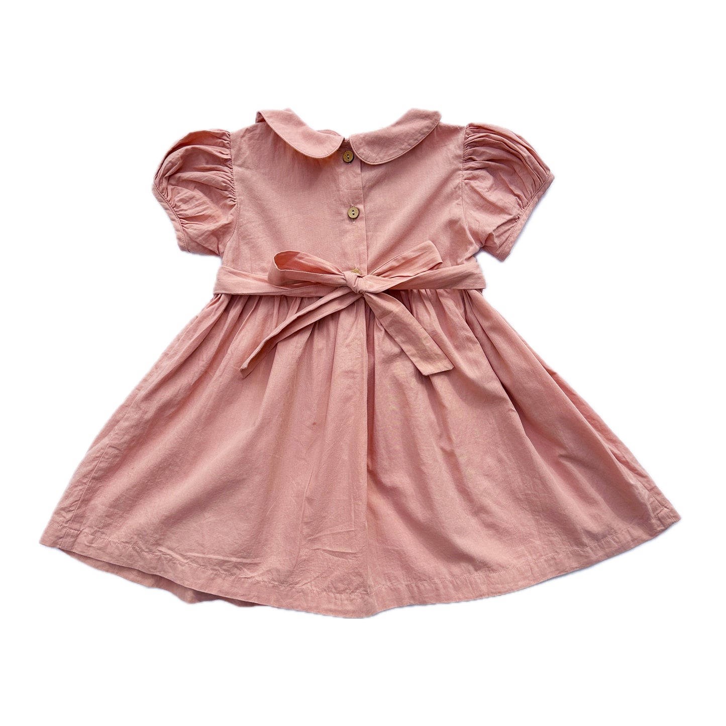 Rosewood Elegance Smocked Dress