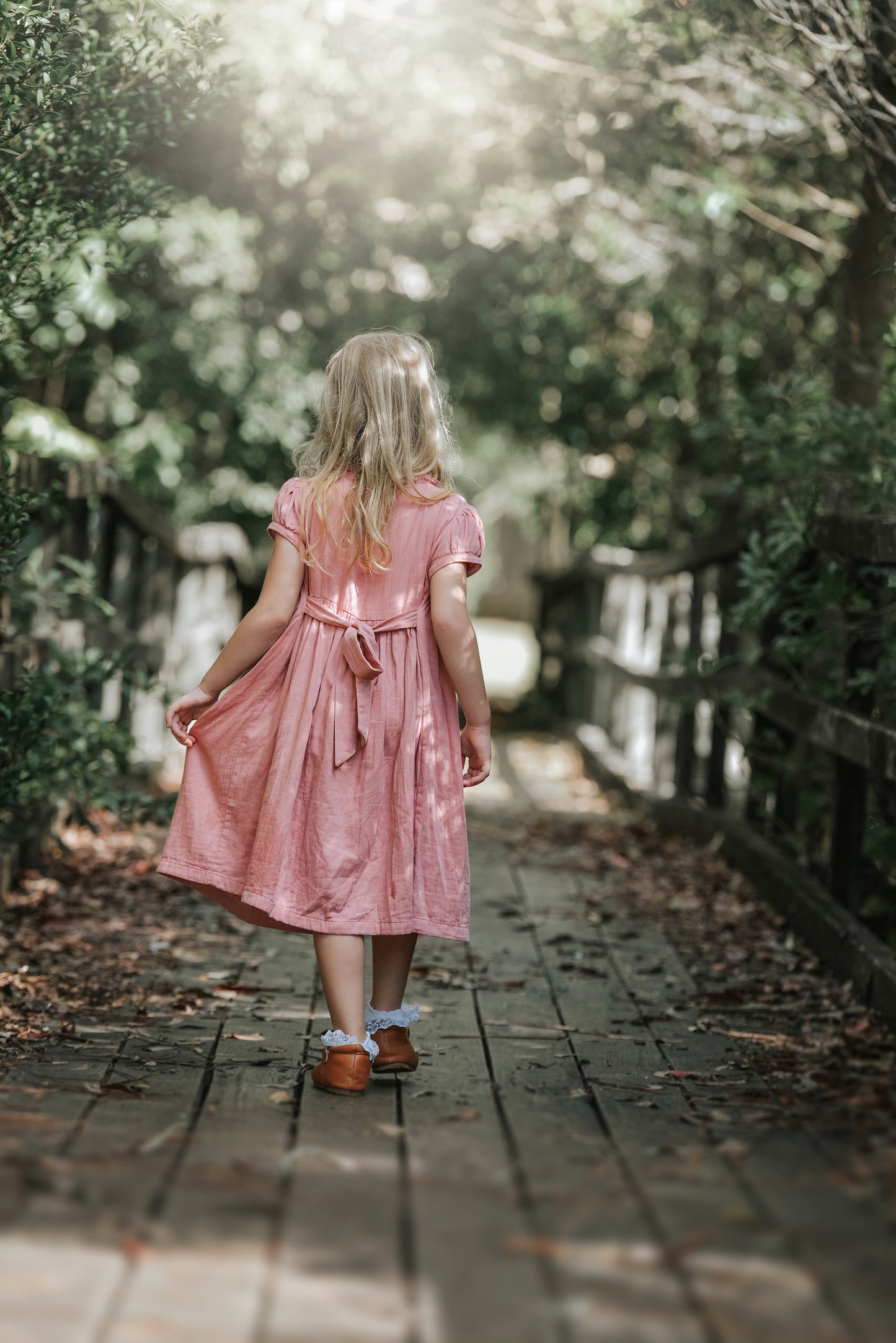 Rosewood classic smocked dress