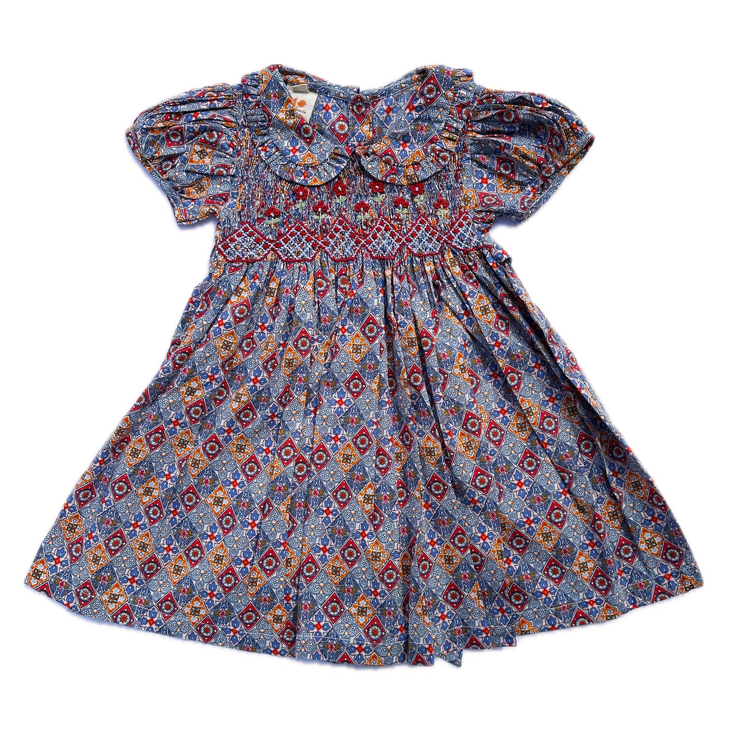 Summer Carnival Smocked Dress