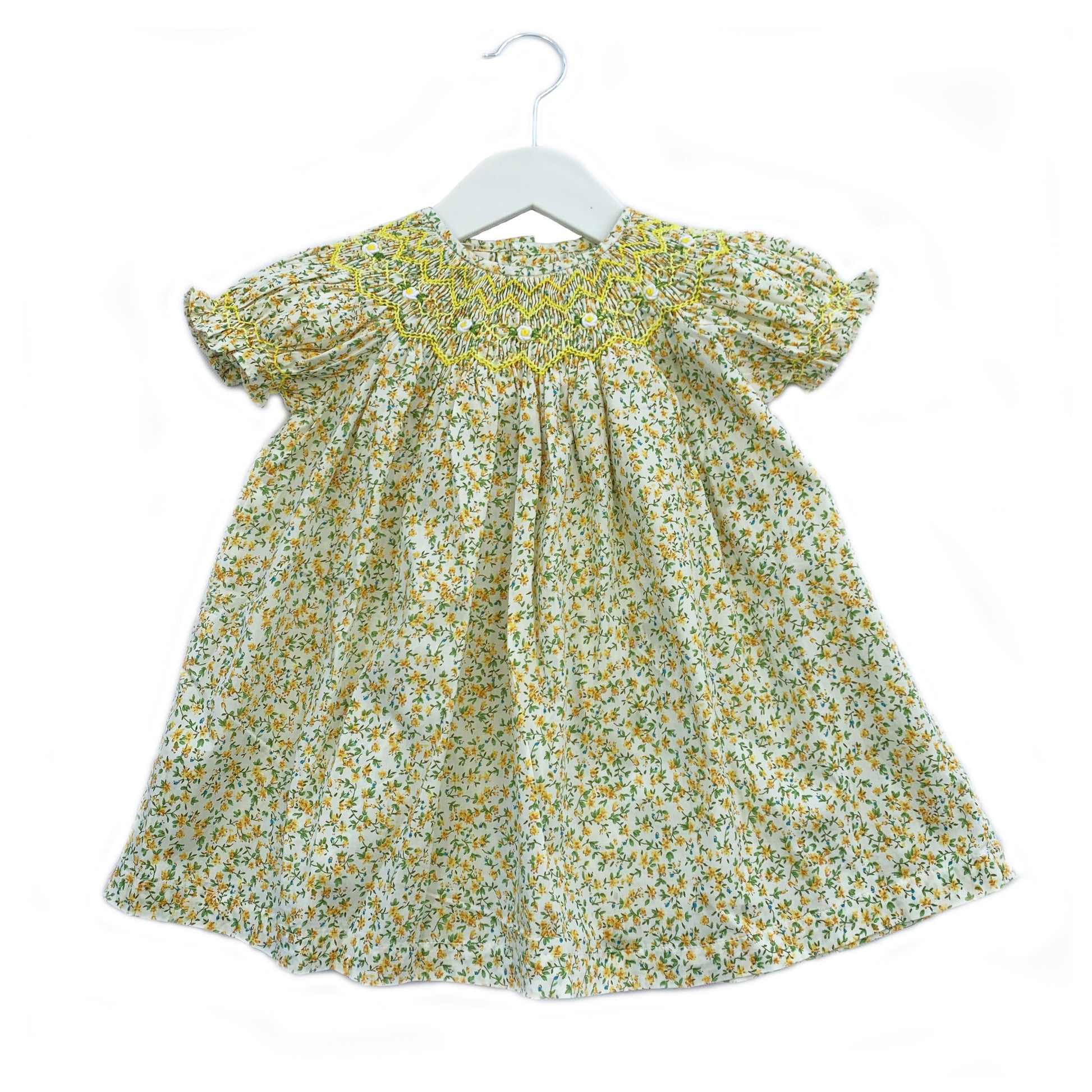 Sunshine bishop smocked dress.