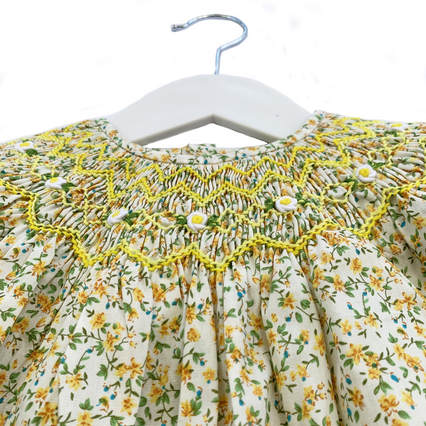 Sunshine bishop smocked dress.