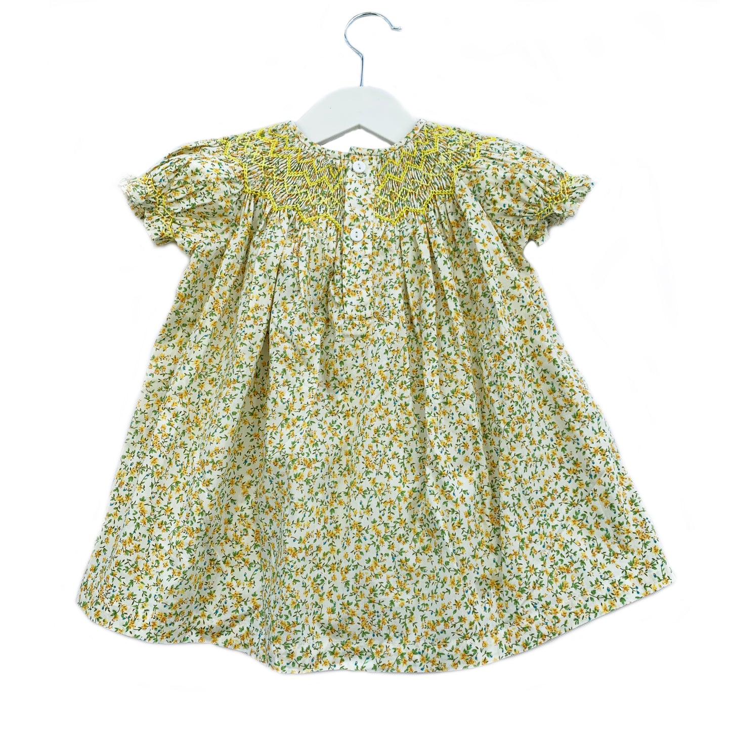 Sunshine bishop smocked dress.