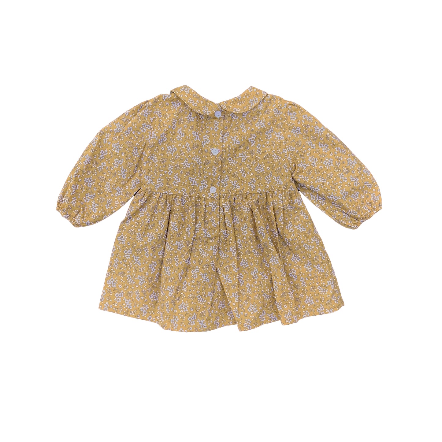 Long Sleeves Autumn Smocked Top.