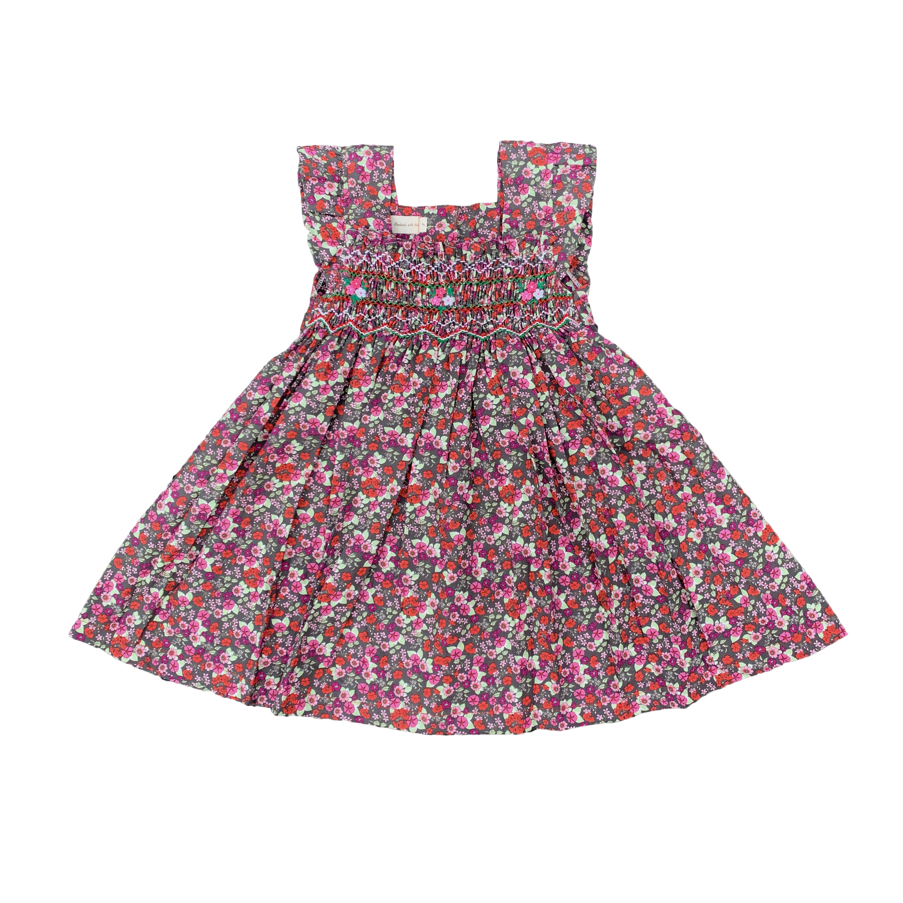 Floral Smock Dress