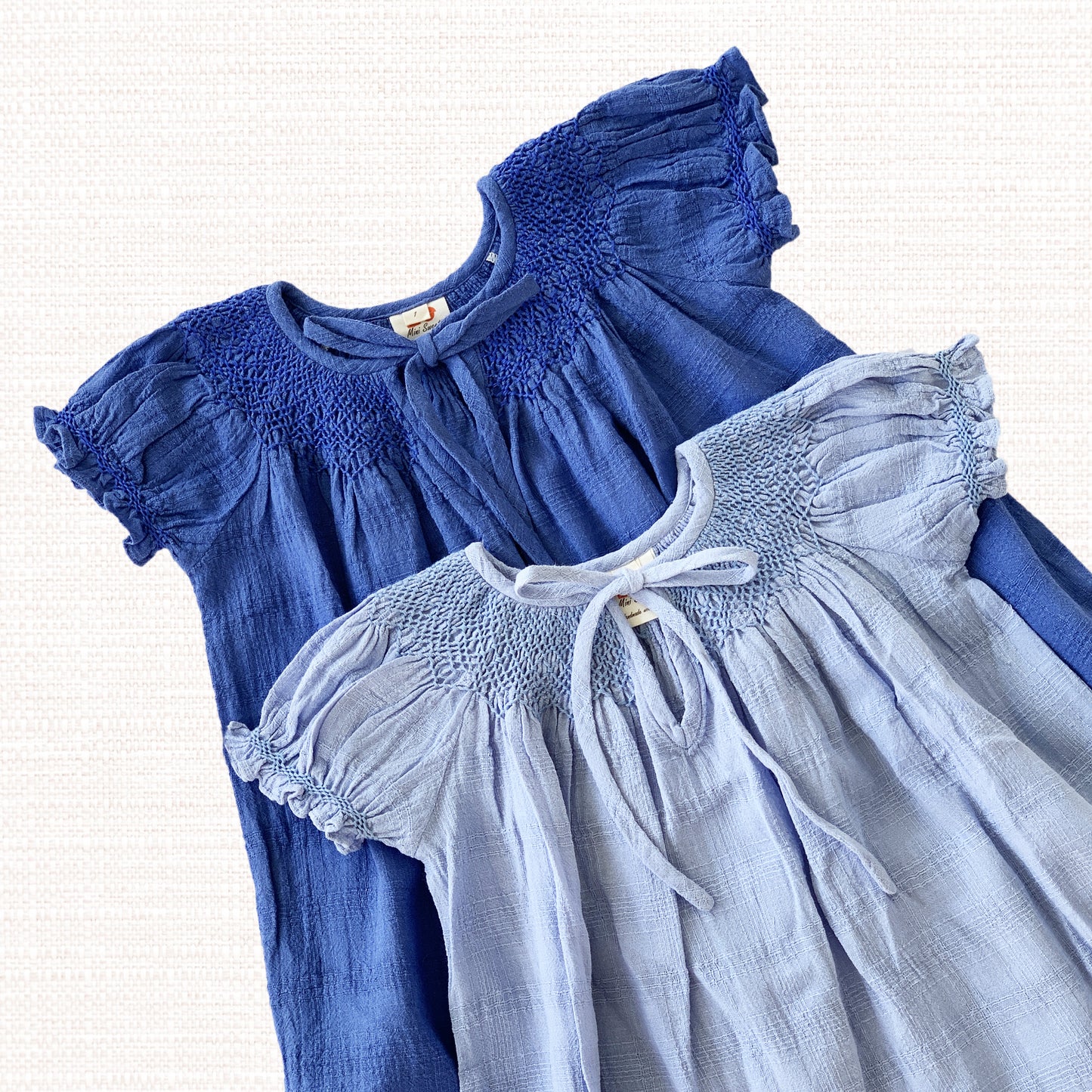 Imperial Blue Smocked Dress