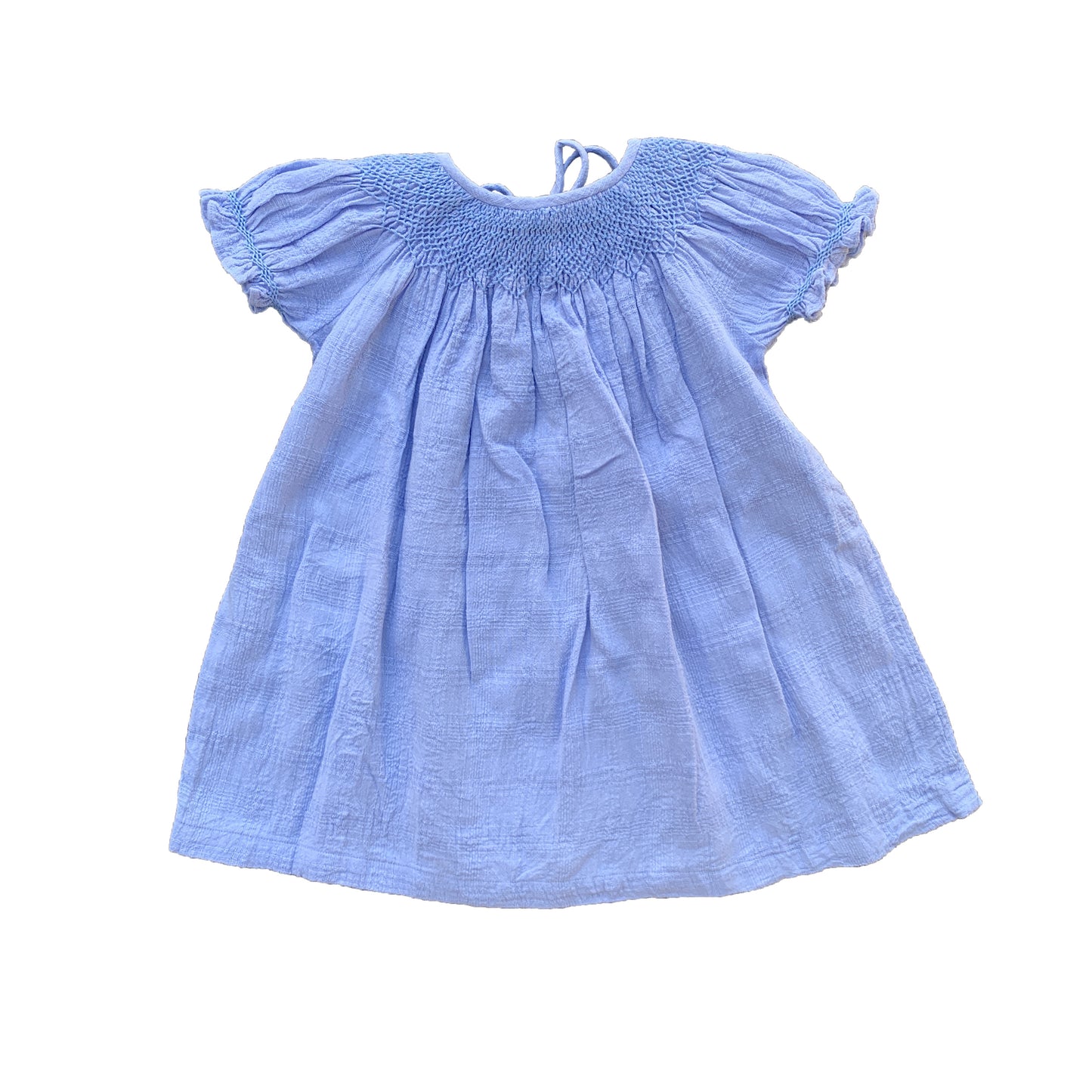 Baby Blue Smocked Dress