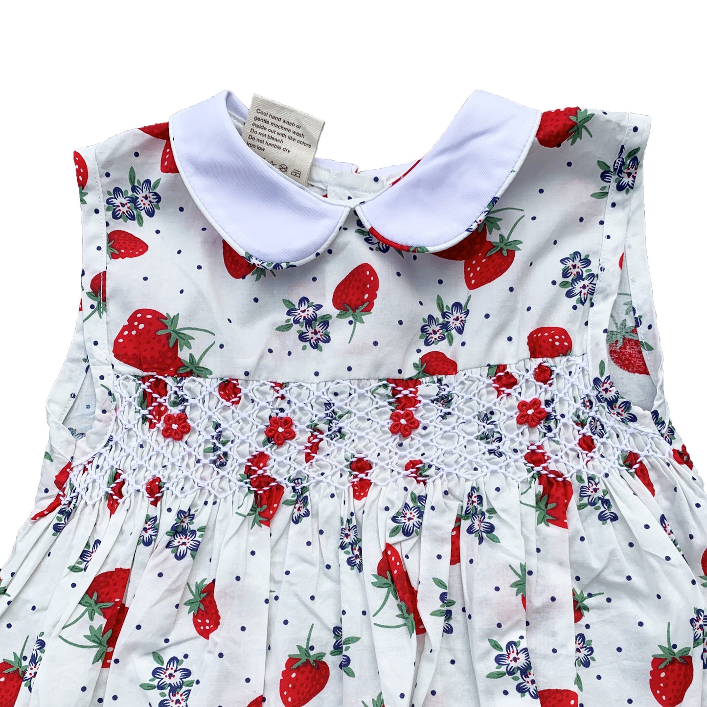 Strawberry Smocked Dress