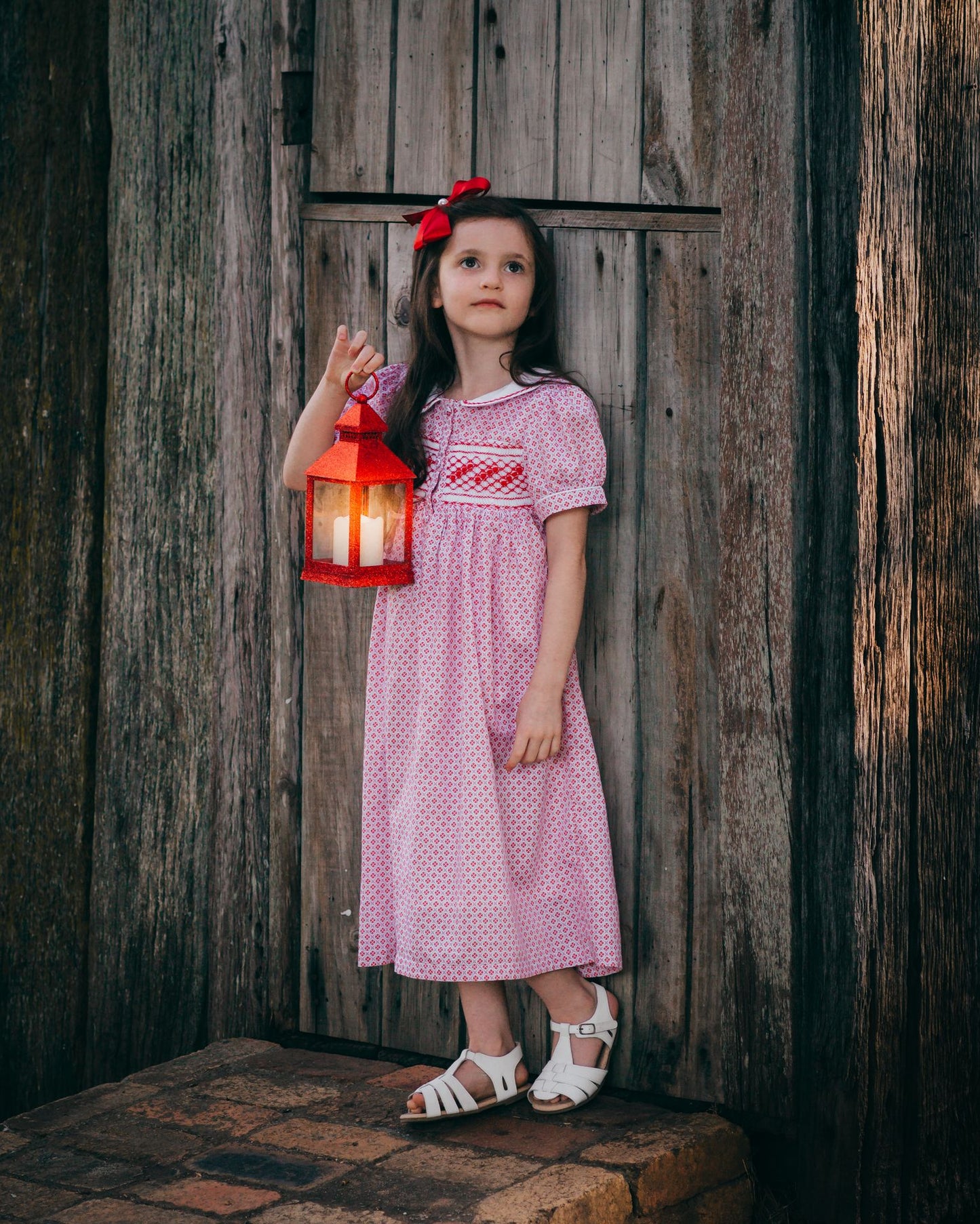 Four Leaf Clover Smocked Dress