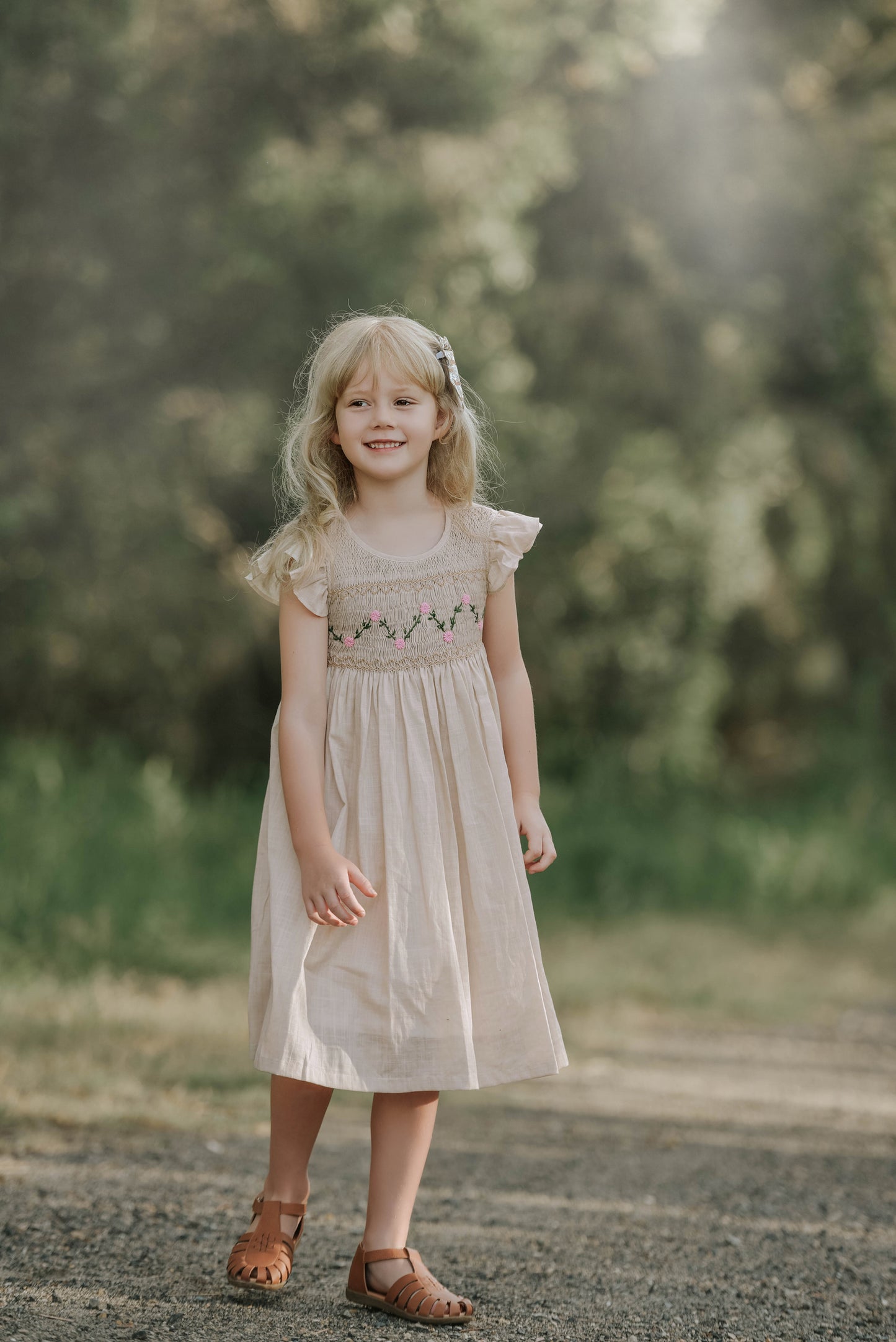 'Lichfield Angel' Smocked Dress.