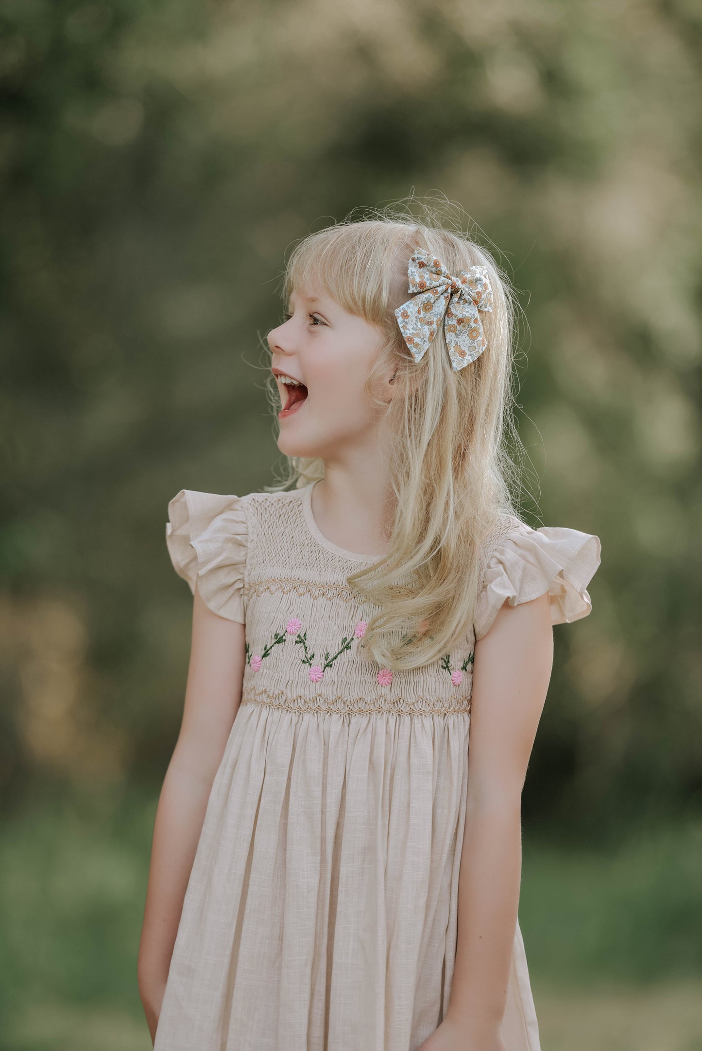 'Lichfield Angel' Smocked Dress.